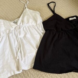Aritzia Babydoll Tank bundle of 2